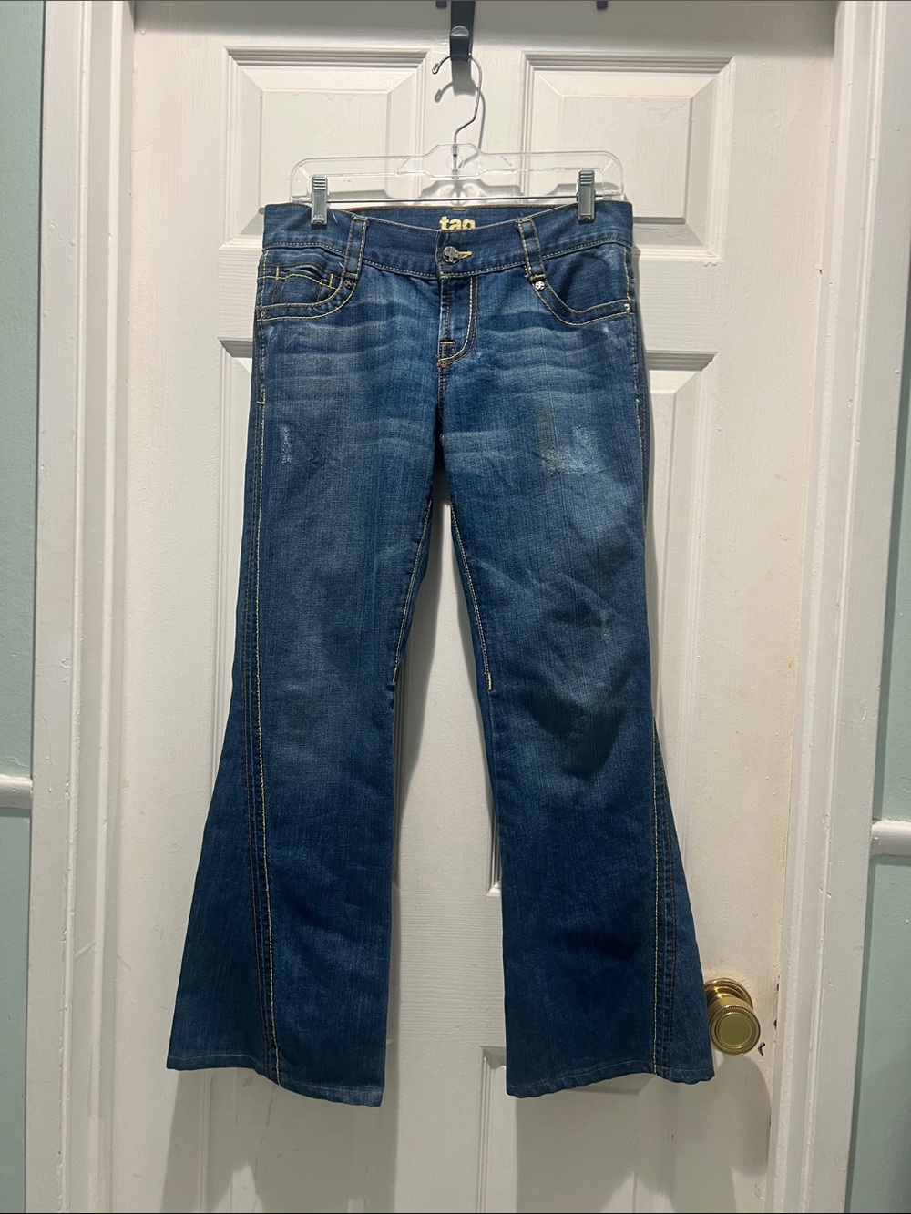 Tag Women's Dark Blue Flare Jeans
